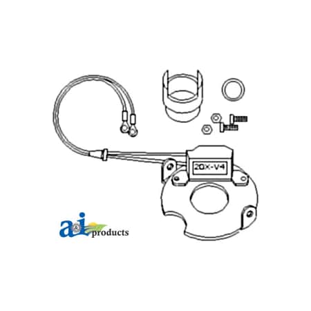 A & I Products Module, Electronic Ignition 4.5" x4.5" x2" A-21A318P